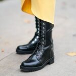 Find Leather Studded Platform Boots